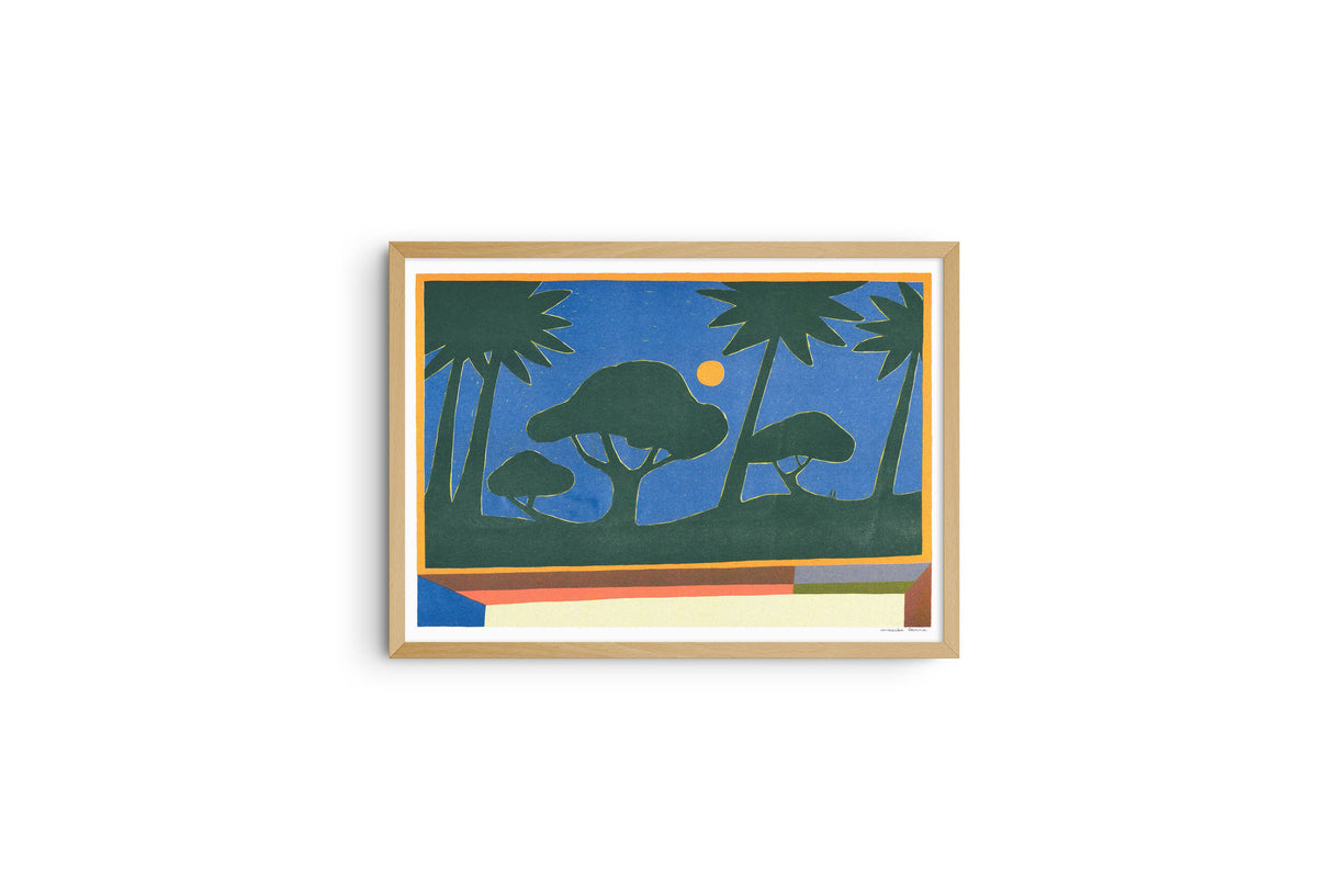 Poster A3 - Maaike Canne - A Bright Night