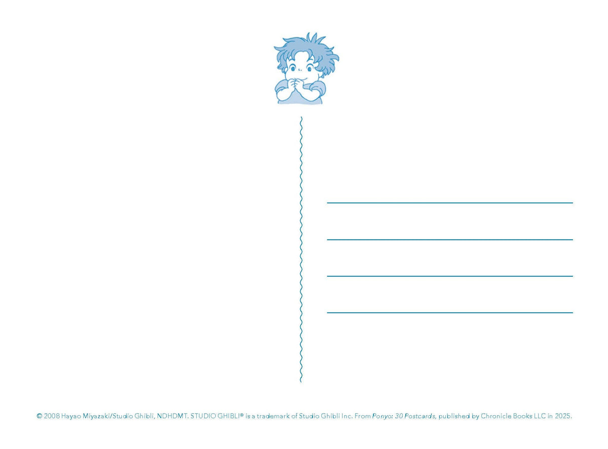Studio Ghibli Ponyo: 30 Postcards (Postcard Book or Pack)