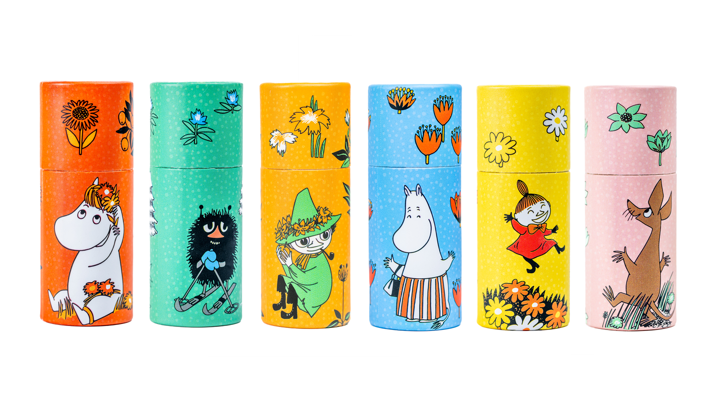 Moomin by G&L - Beeswax lip balm with mint flavor