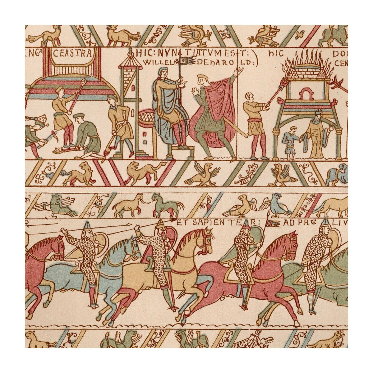 Bayeux Tapestry poster-wrap
