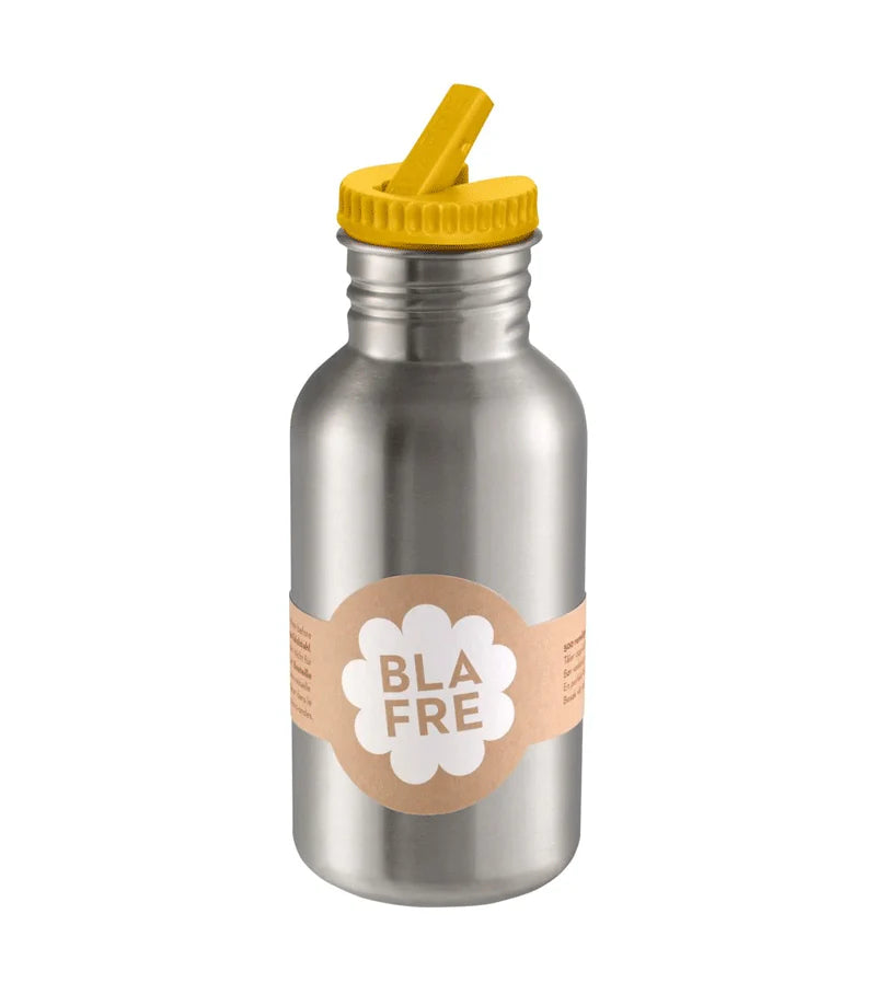 Stainless Steel Bottle - 500 ml Yellow (Spout Lid)
