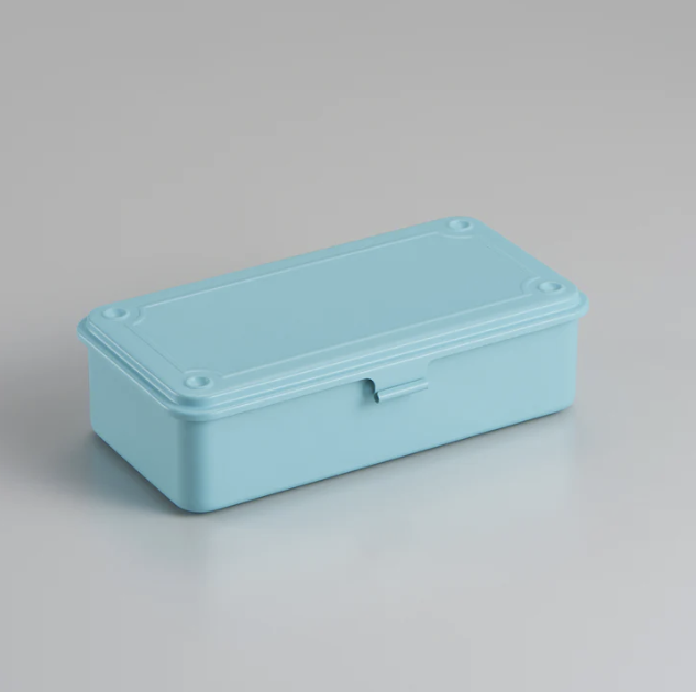 Trunk Shape Toolbox T-190 Asahanada (Pale Indigo)