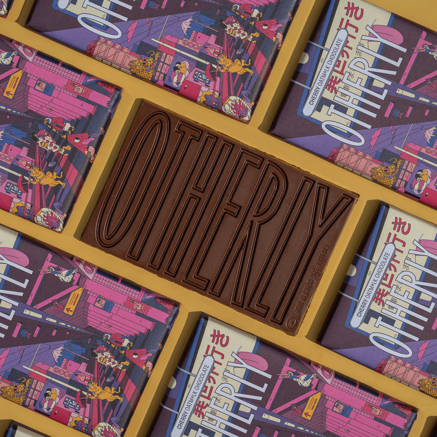 OTHERLY Vegan Oat Milk Chocolate - Cherry 130G
