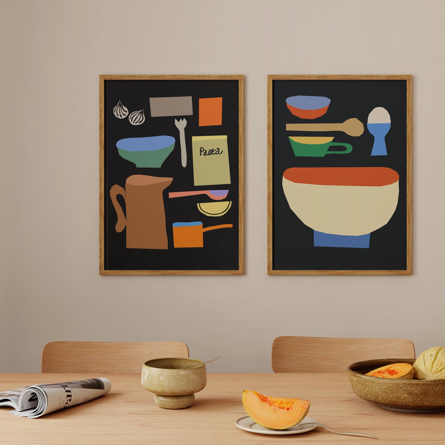 A3 Breakfast Bowl Art Print