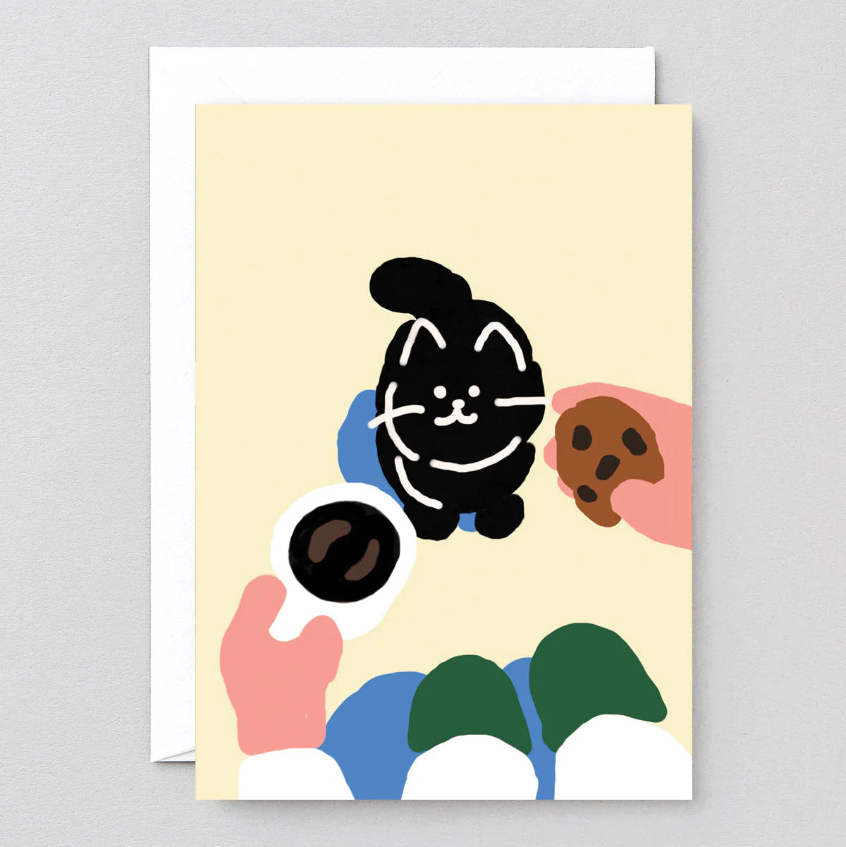 Cat, Coffee, Cookie