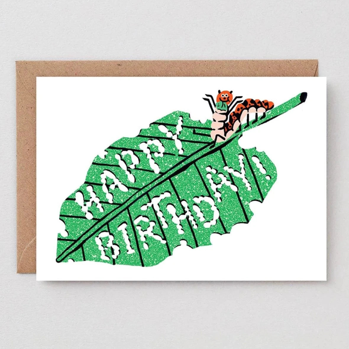 Caterpillar Happy Birthday