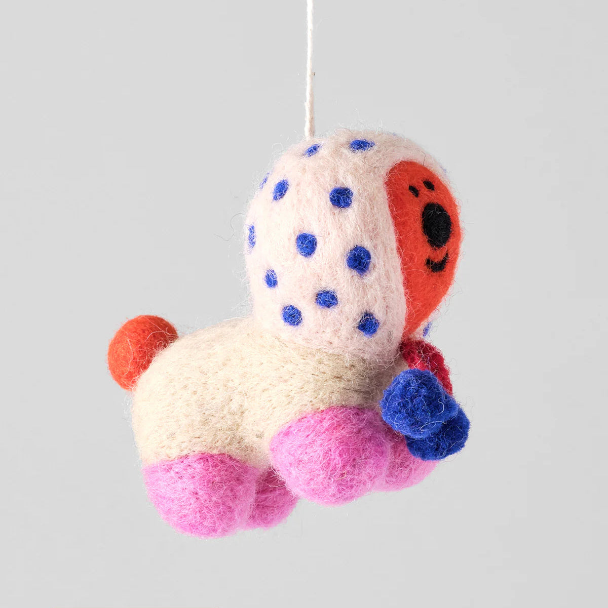 Pom Pom Pup Felt Decoration