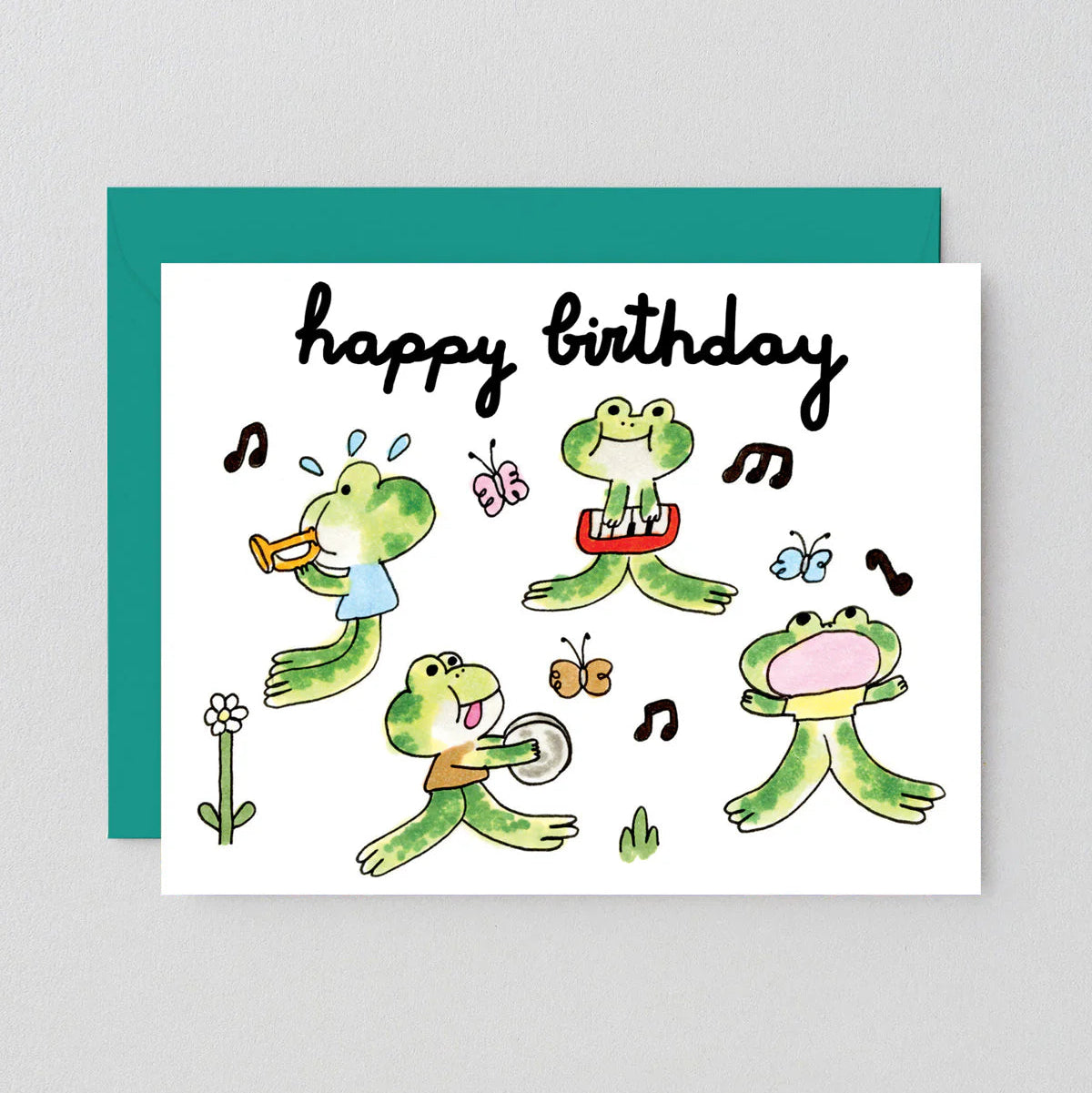 Happy Birthday Frog Band
