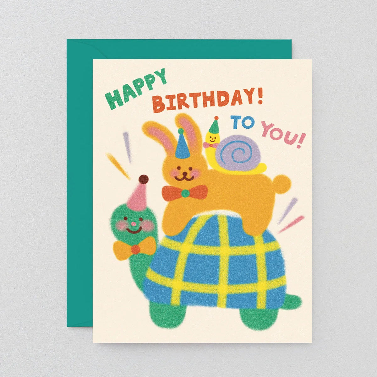 Slow Birthday Kids Greeting Card