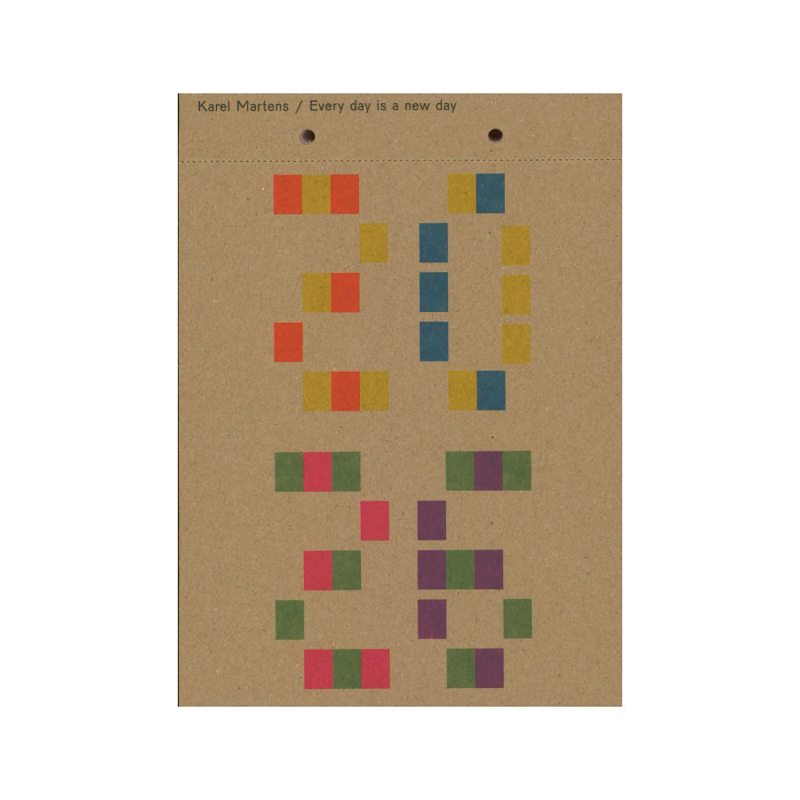Karel Martens Calendar 2026 カレンダー Karel Martens 2026 Calendar – ASOBI STORE
