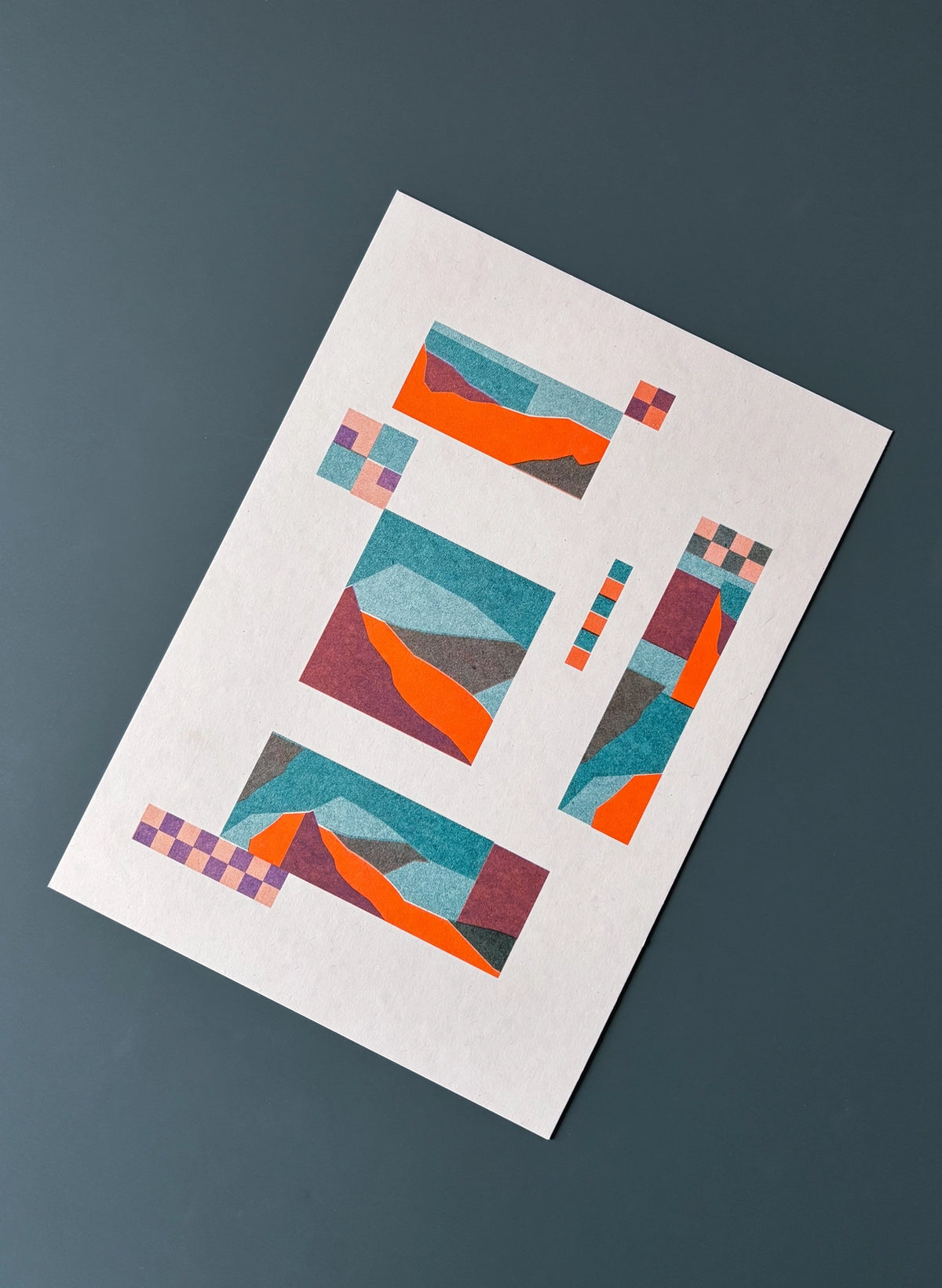 Landscape - A5 Risograph Print