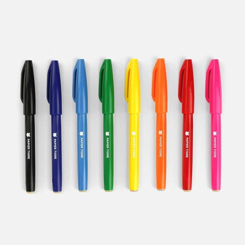Papier Tigre Sign Pen - Blue
