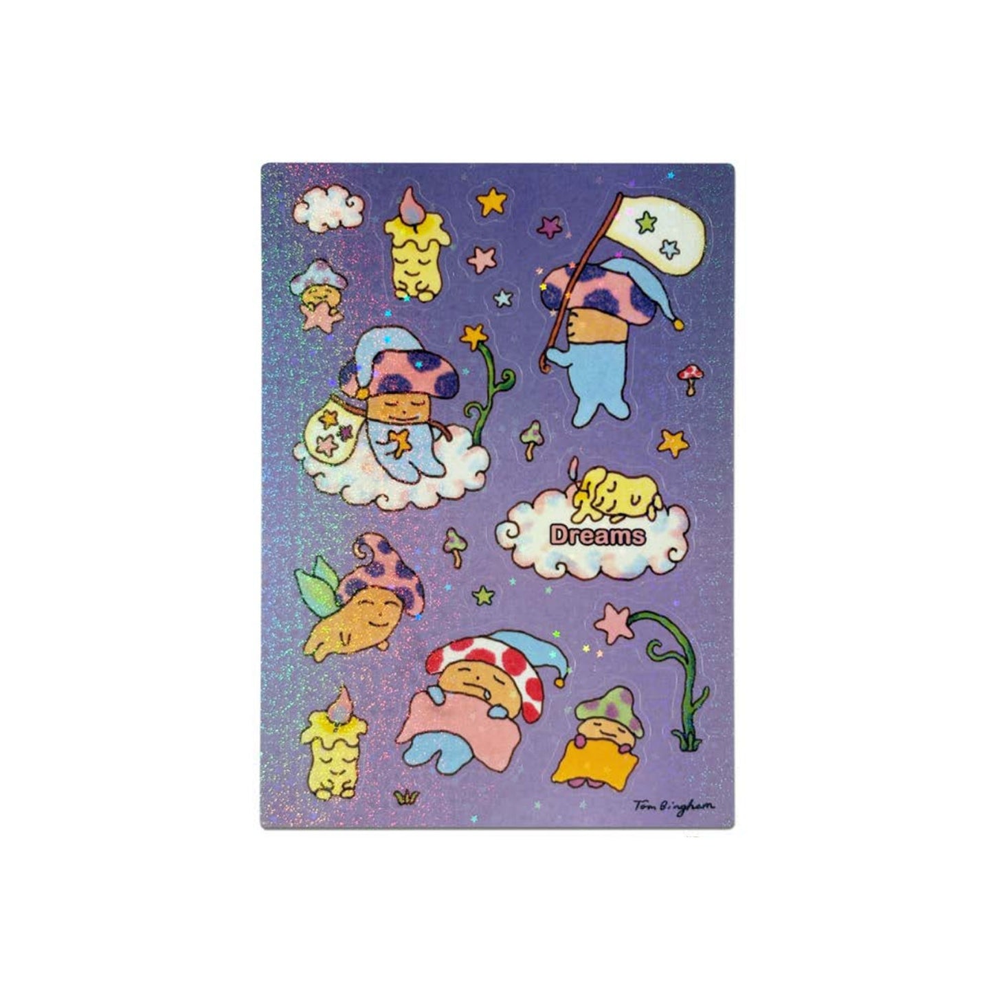Tom Bingham Sticker Sheet - Dreams