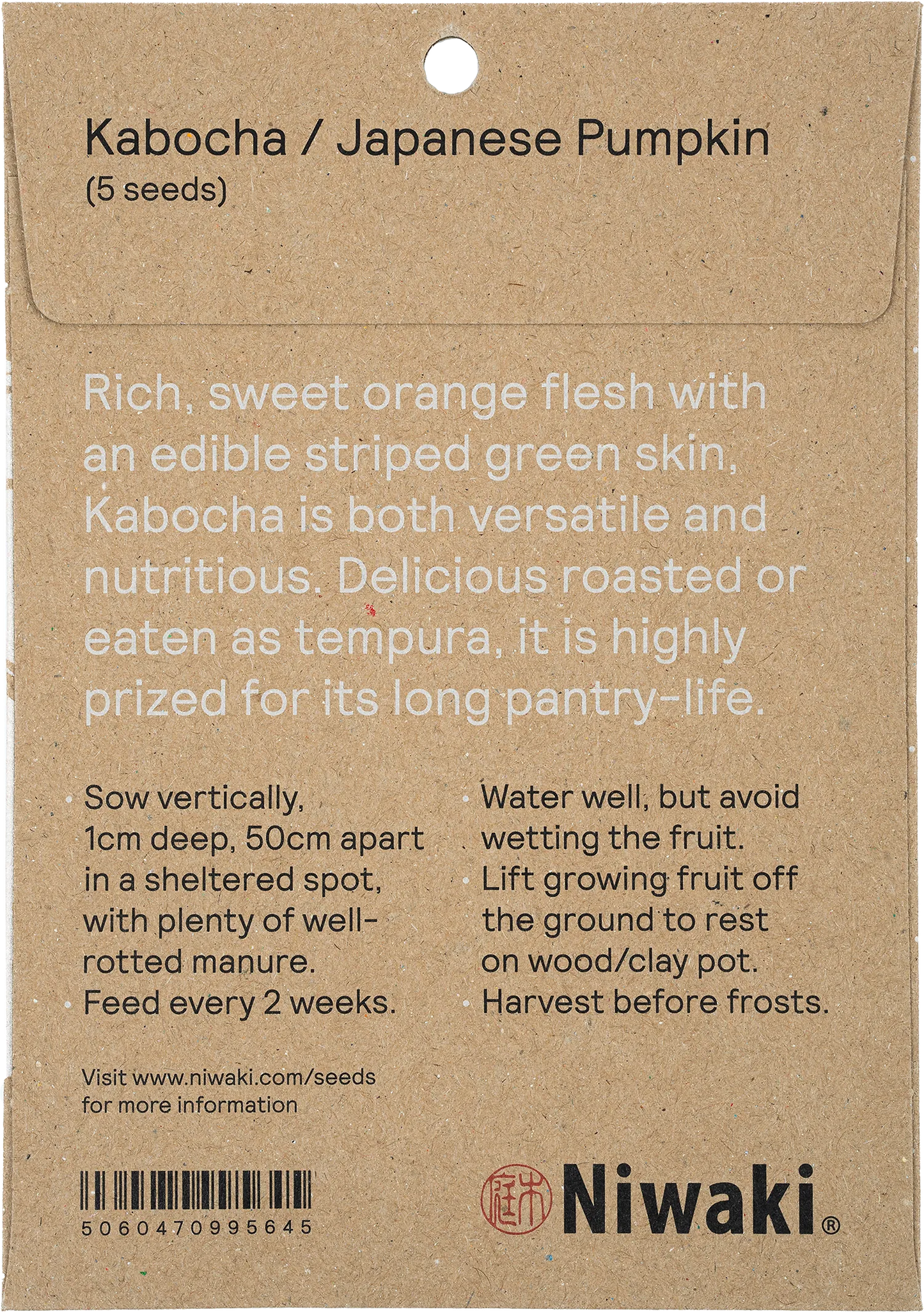 Kabocha Seeds - Japanese Pumpkin