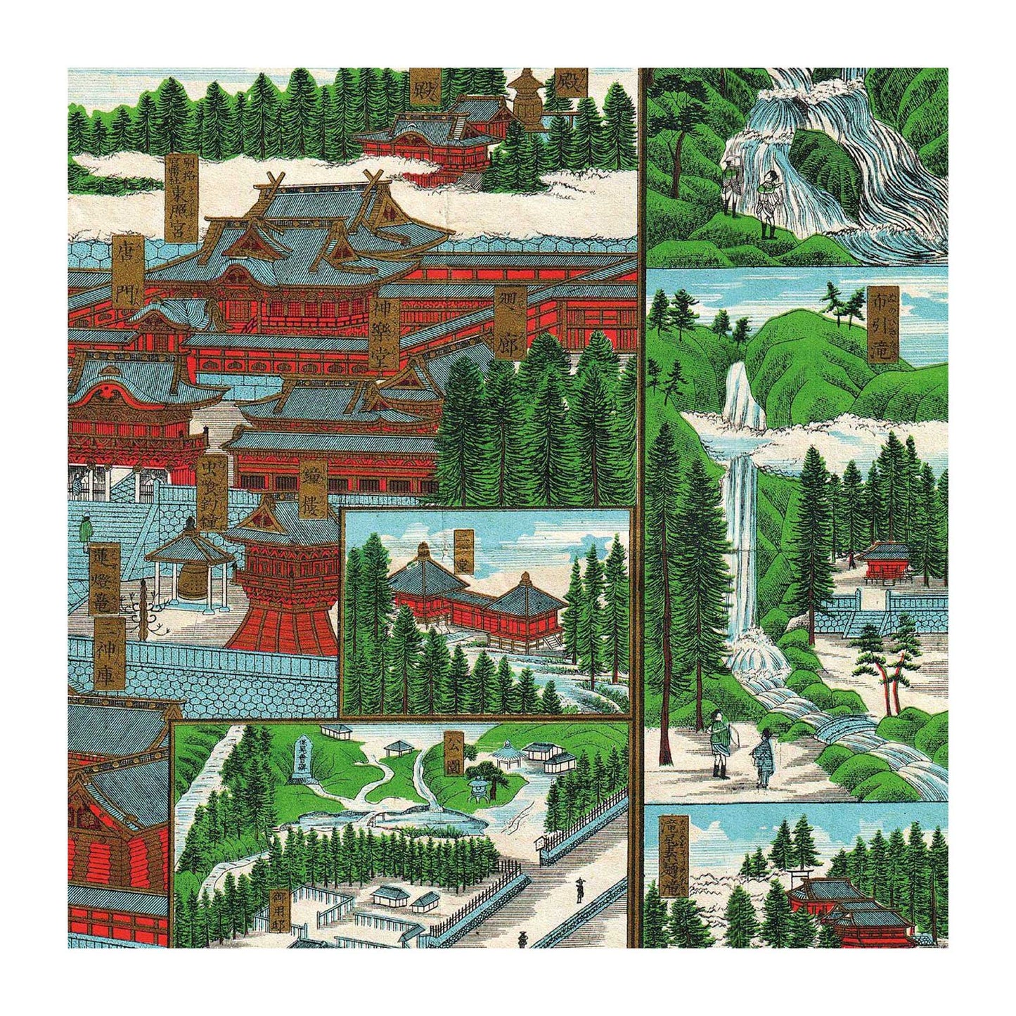 View Of Nikko - Poster Wrap
