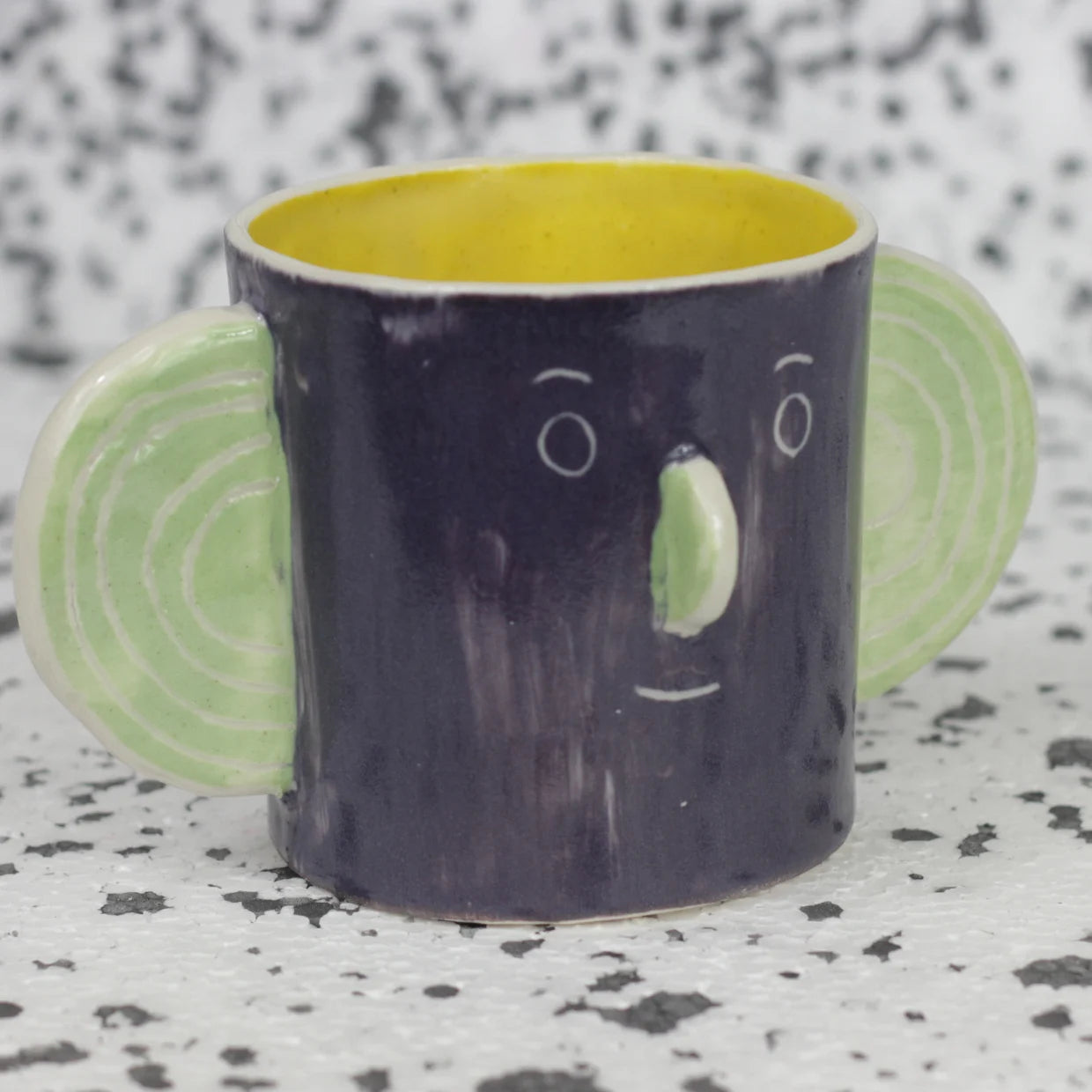 Purple Head Mug - John Molesworth