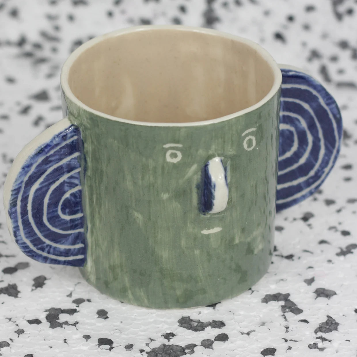 Green Head Mug - John Molesworth