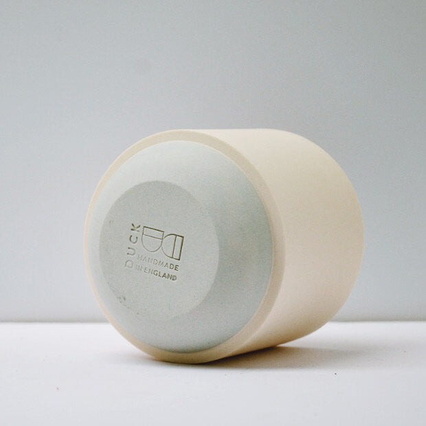 Large Planter: Grey Base & White Body - Alice Duck