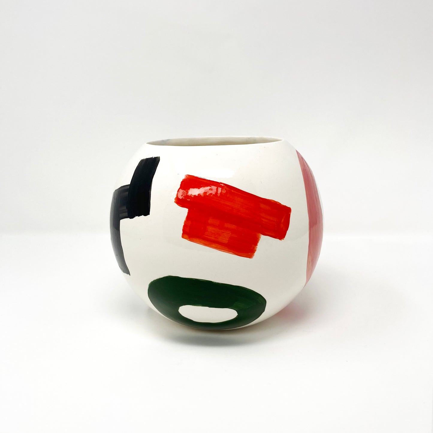 Painted Ball Planter