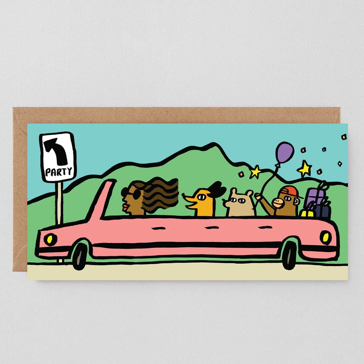 Party Car Card