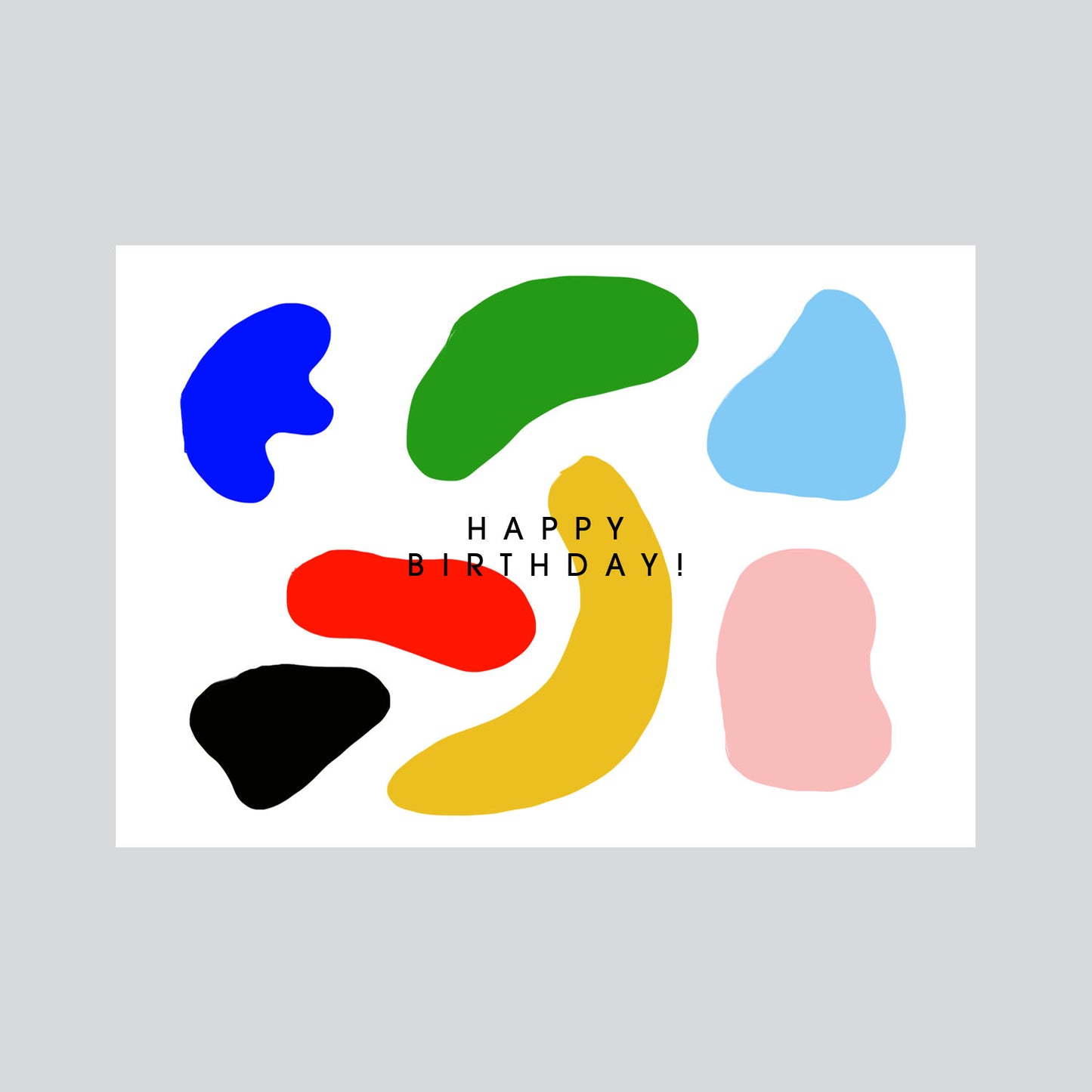 Happy Birthday Mini Card