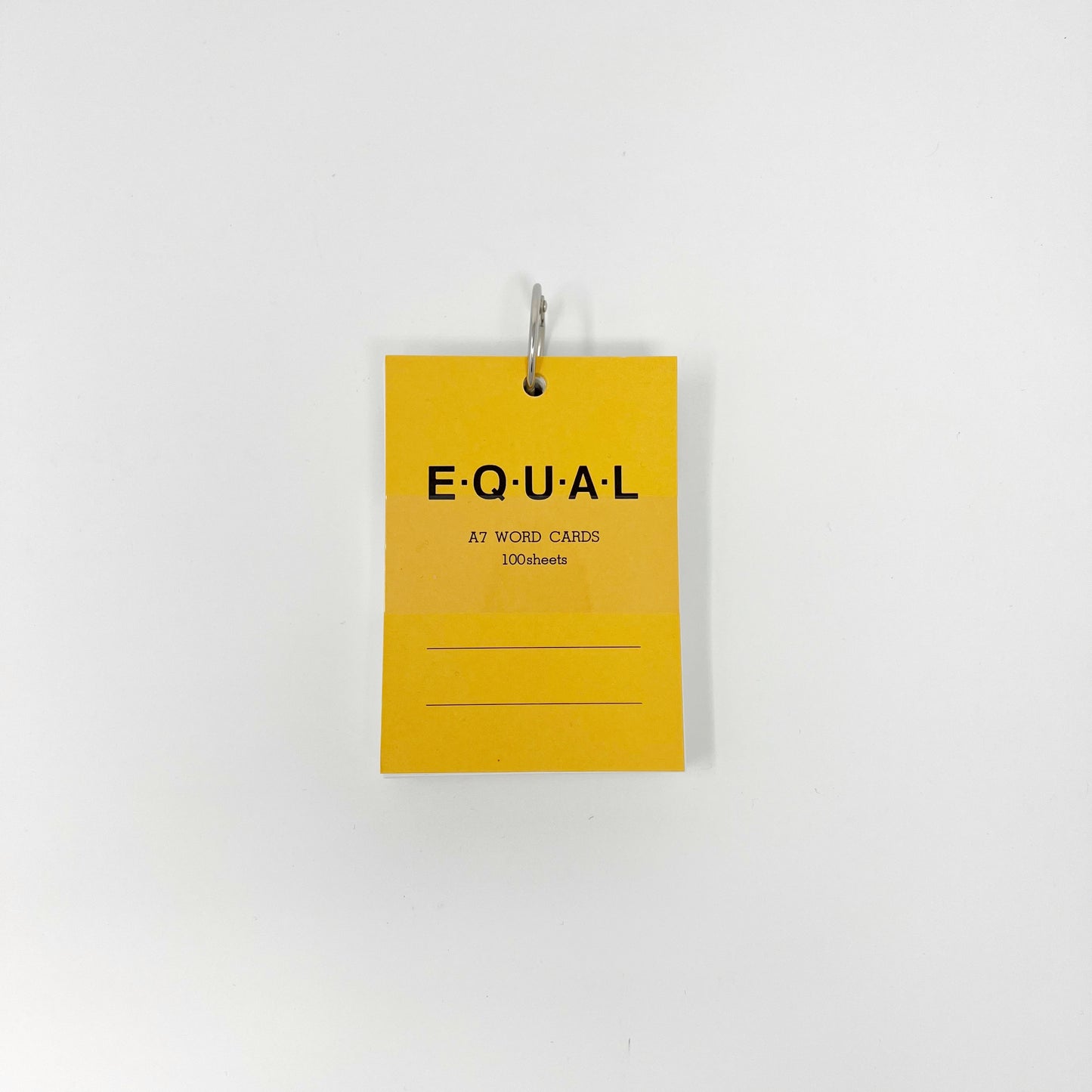 Life Word Card 'Equal' - A7 Plain