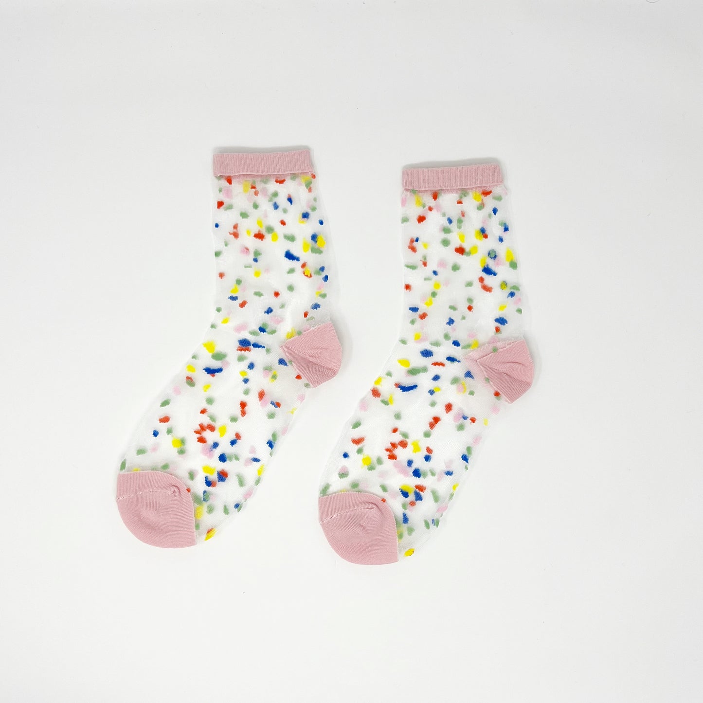Pink Confetti Sock