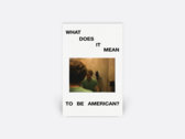 What Does It Mean To Be American? - Robert Stillman: Limited Edition (Kit Records)