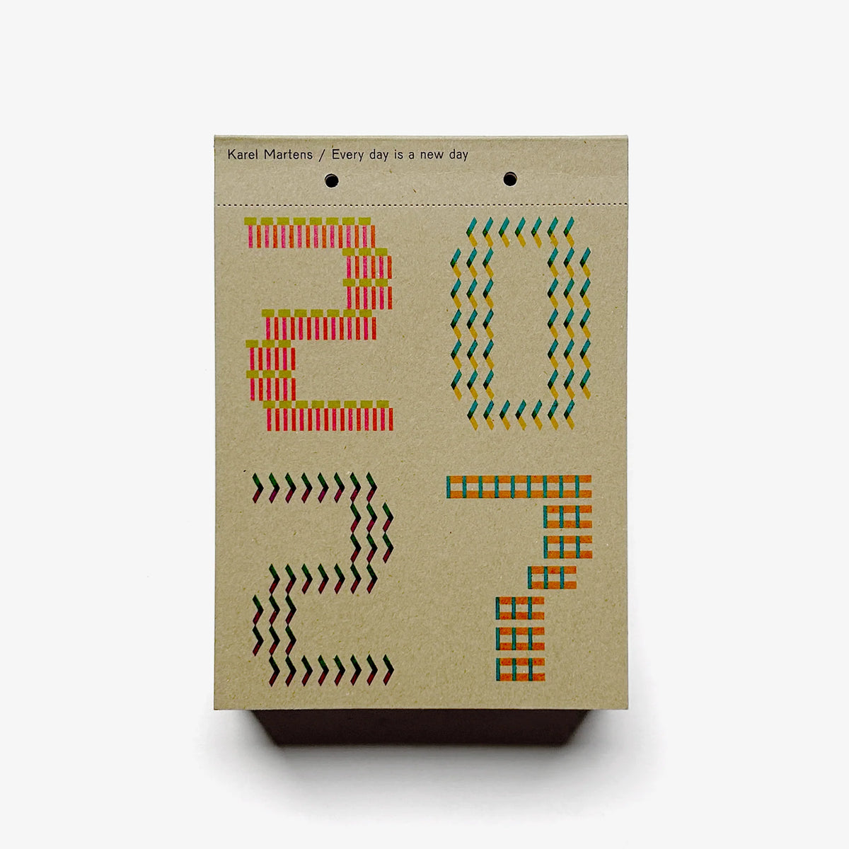 Karel Martens 2027 Calendar