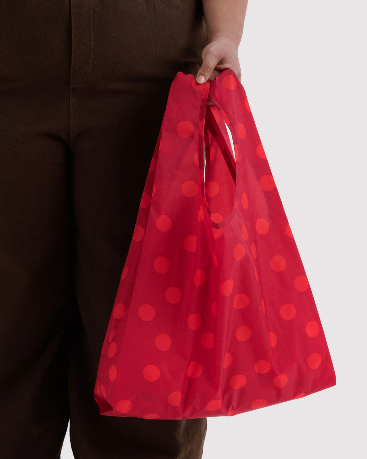 BAGGU Standard - Red Polka Dot