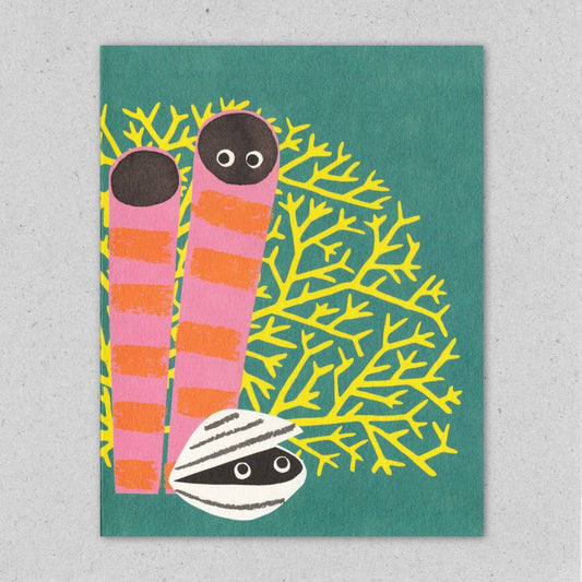 Coral Greeting Card