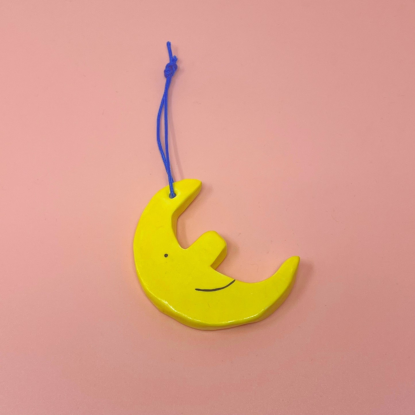 Ceramic Moon Decoration