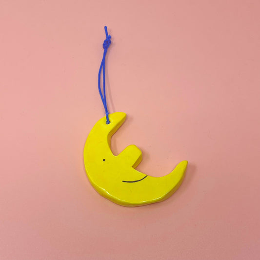 Ceramic Moon Decoration
