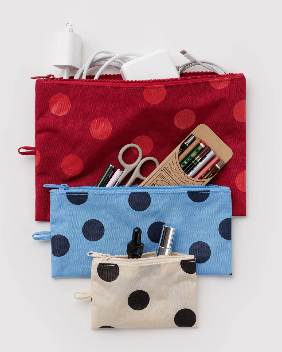 BAGGU Flat Pouch Set