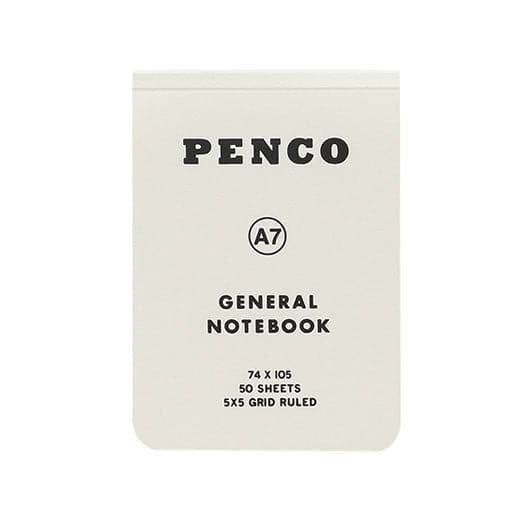 Hightide Penco Soft PP Reporter Notebook (A7, Grid)