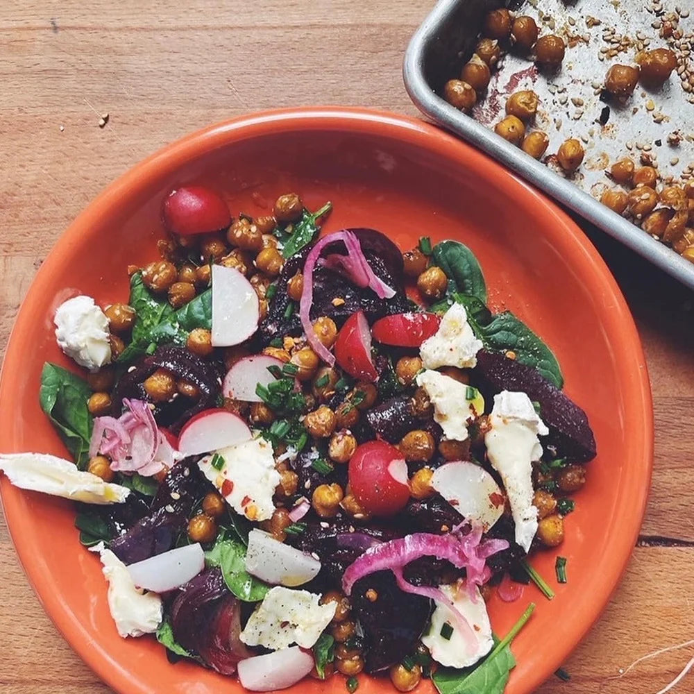 Enamel Dinner Plate - Terracotta