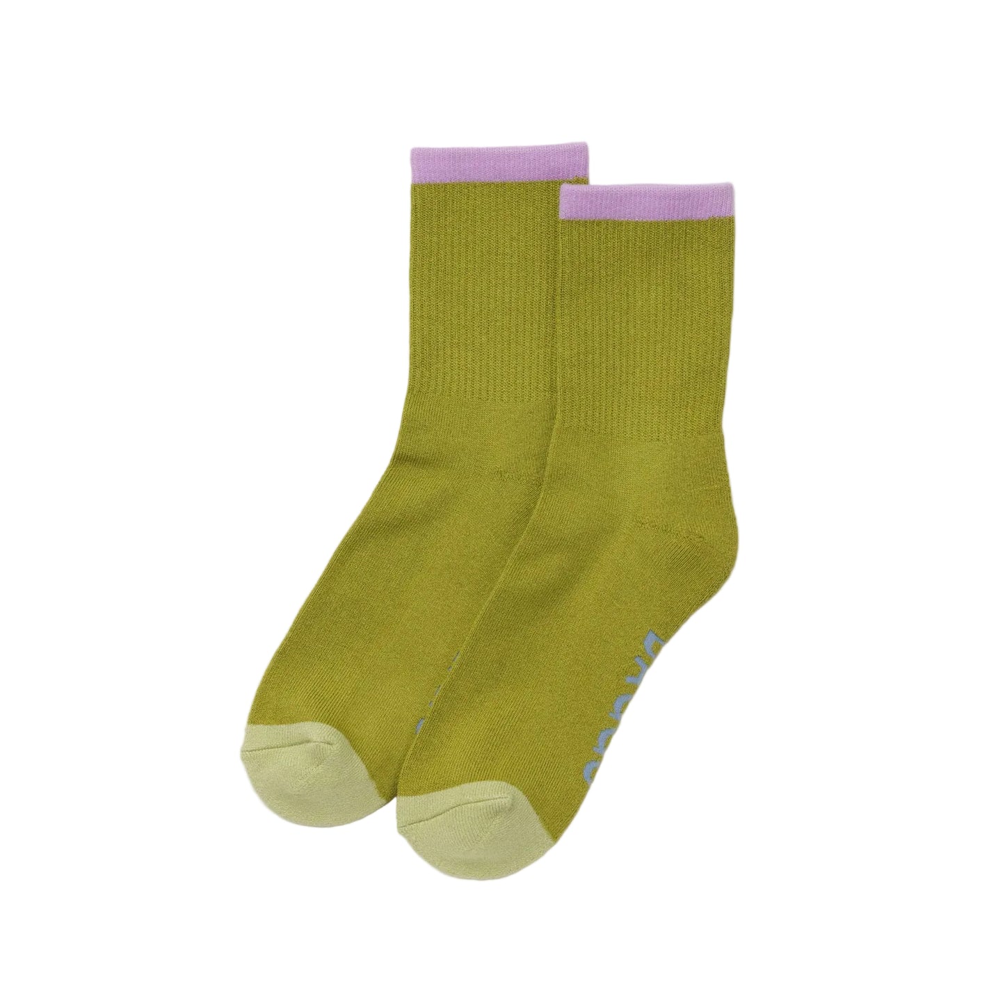 Ribbed Sock - Olive Mix