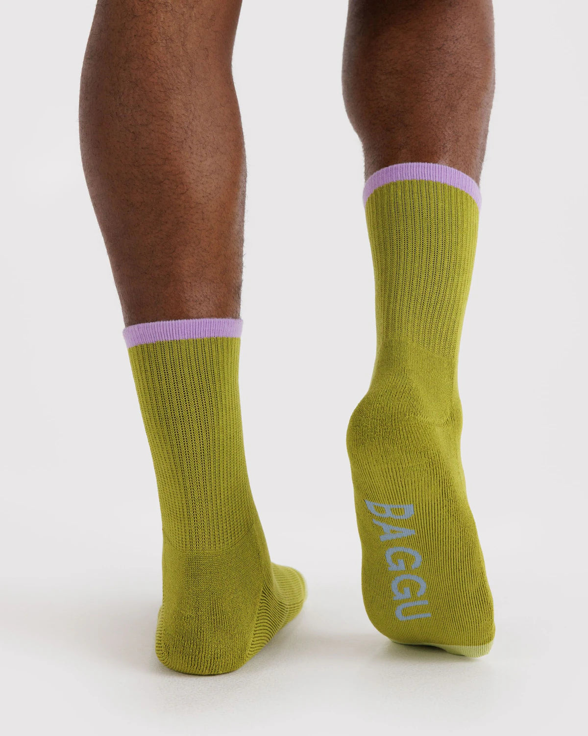 Ribbed Sock - Olive Mix