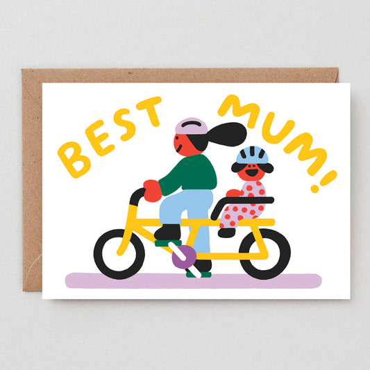 Best Mum Bike Ride Card