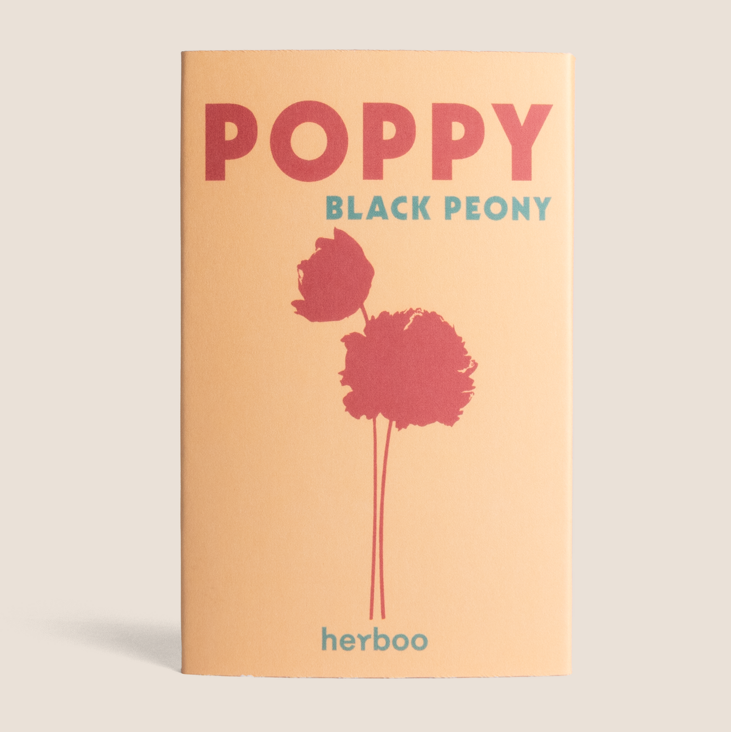 Poppy 'Black Peony' Seeds