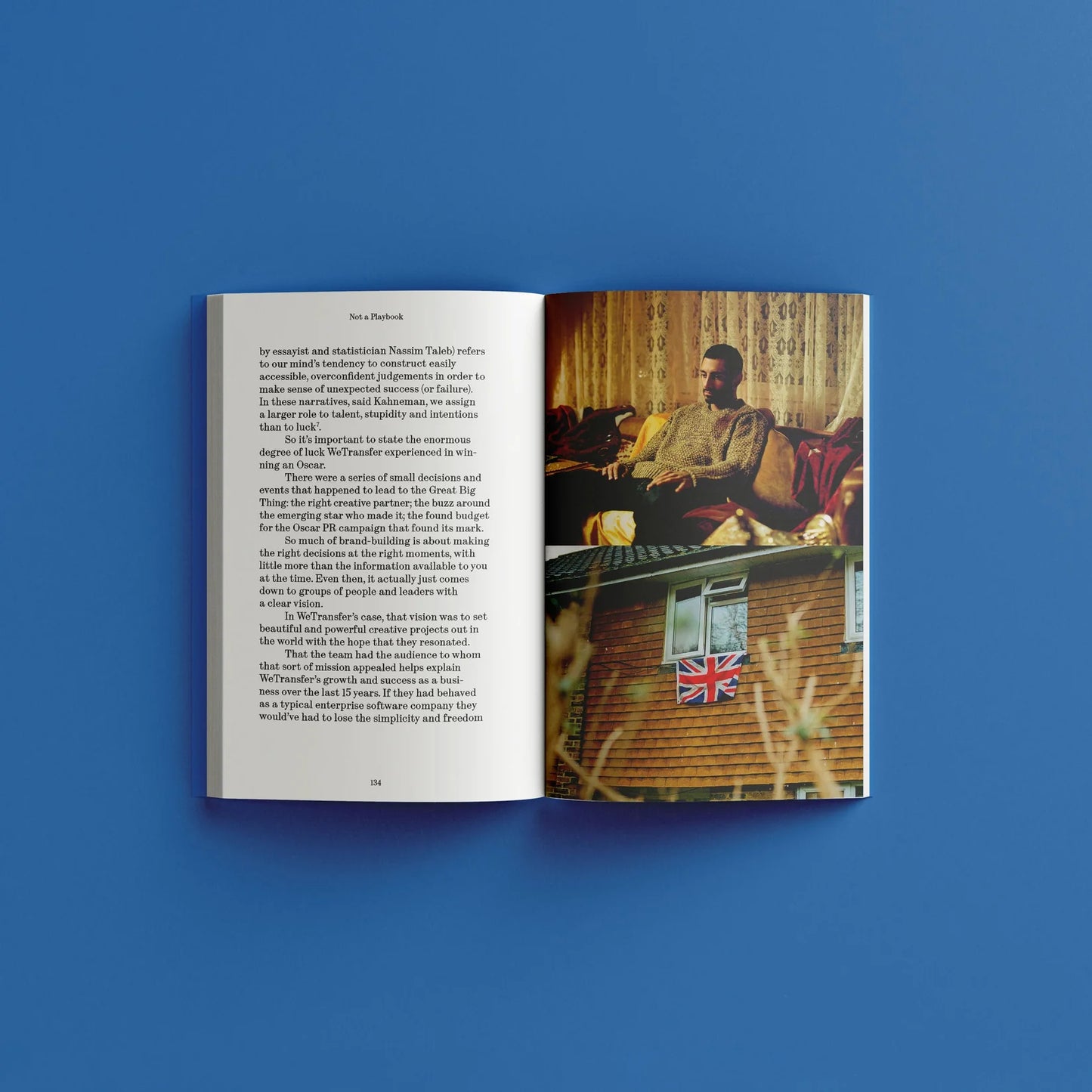 Not A Playbook - The NEW WeTransfer book.