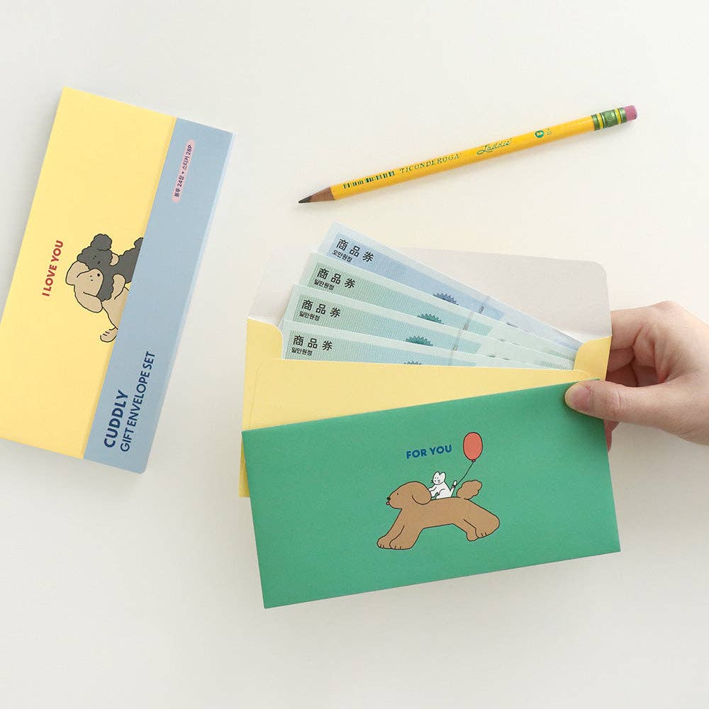 Iconic Cuddly Envelope Set