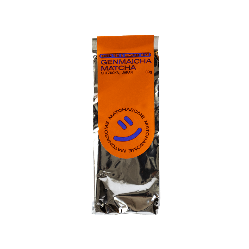 Organic Genmaicha Matcha Powder Refill 30g
