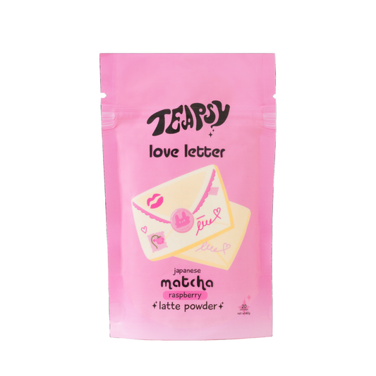 Raspberry Matcha "Love Letter"