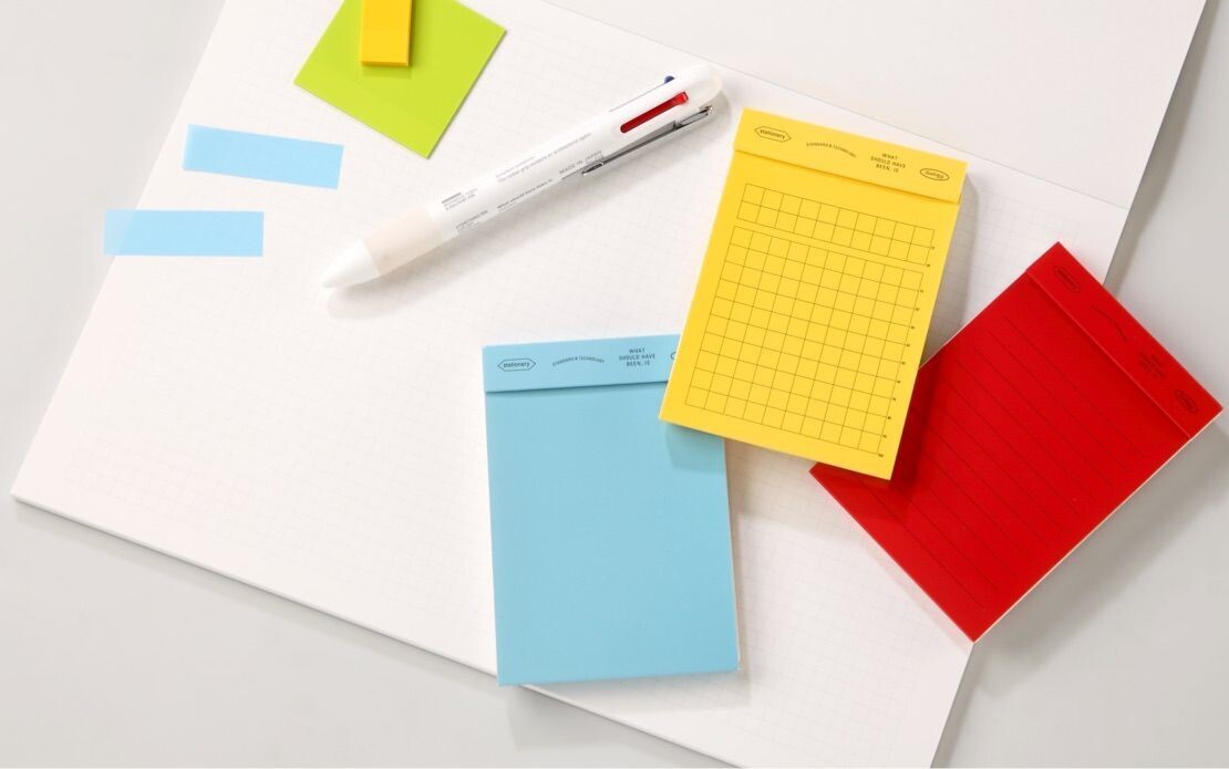 S3071 Editor's Memo Pad - Gridded