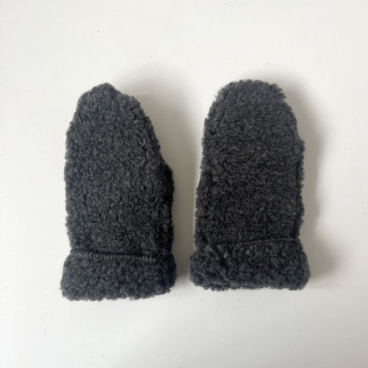 Yoko Wool Mittens - Graphite