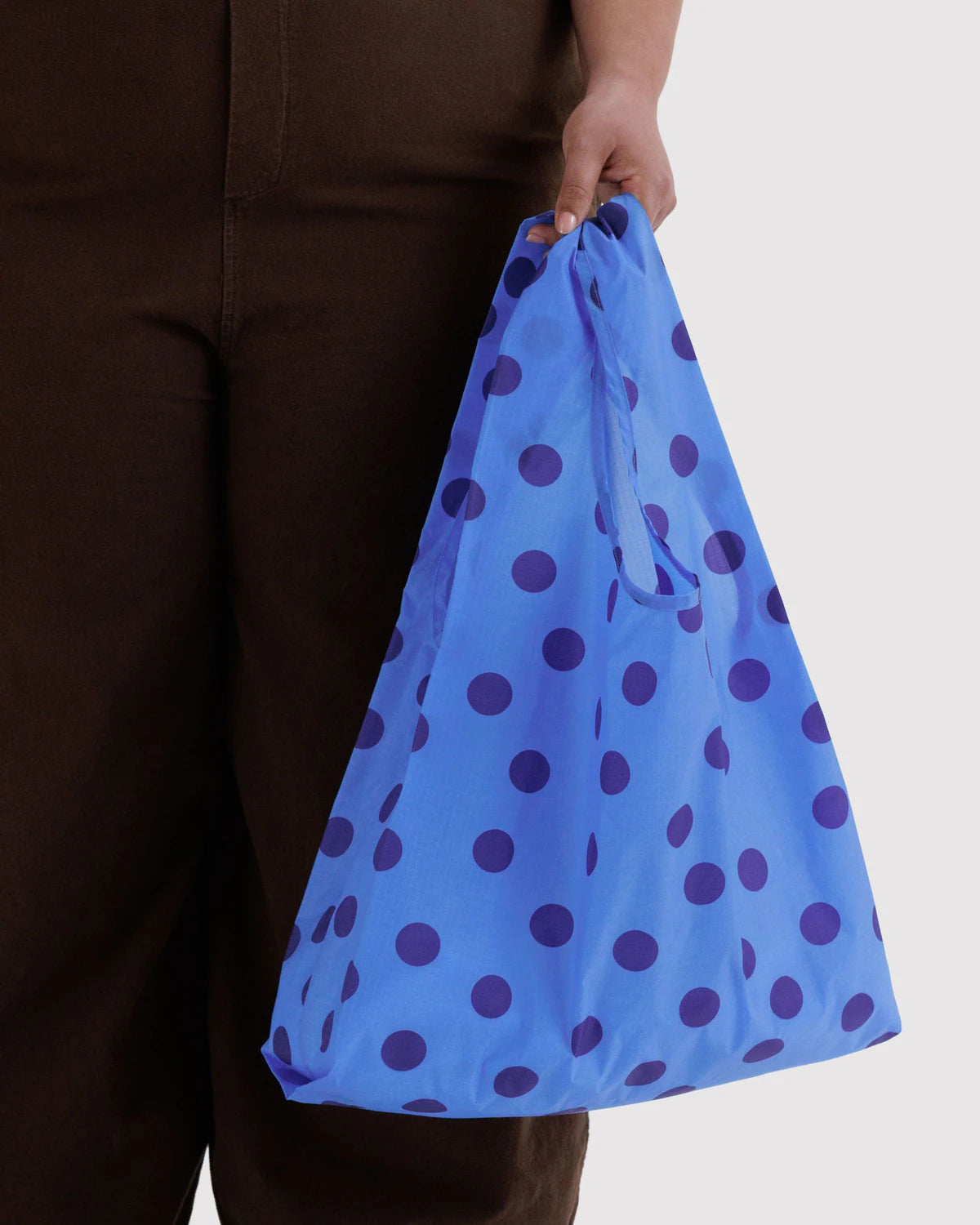 BAGGU Standard - Blue Polka Dot