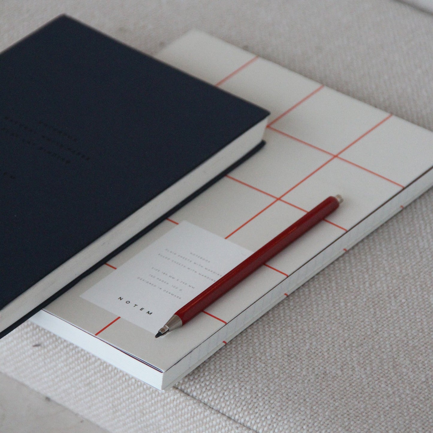 UMA Notebook, Large - Light Gray
