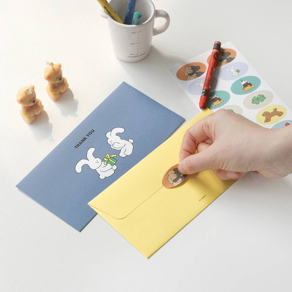 Iconic Cuddly Envelope Set
