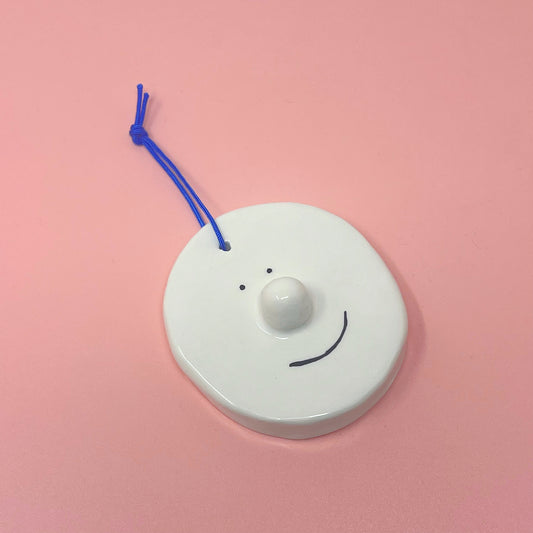 Ceramic Full Moon Decoration